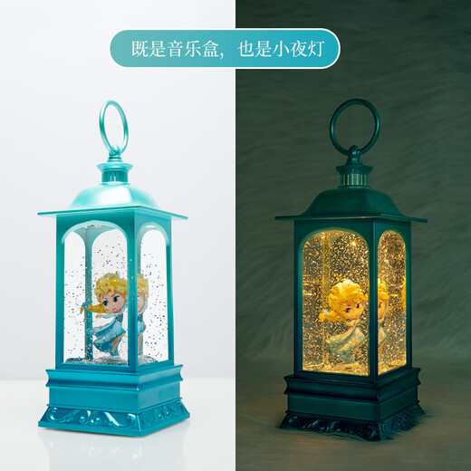 Disney (Disney) Elsa Princess Music Box Girls Children Toy Birthday Gift Frozen Snow Music Box