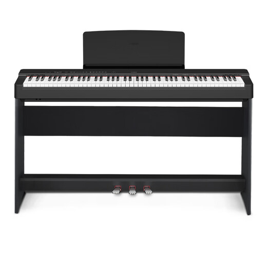 Yamaha (Yamaha) Elektrisches Klavier P225B/Why Professional 88-Key-Hammer-Erwachsene Home Home Smart tragbare elektronische Piano P225B Schwarzer Standard + Custom Holzrahmen drei Pedale