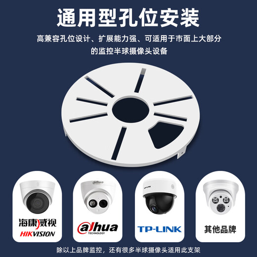 Sicherheit wie Abteilung Überwachung Kuppel Kamera Wandmontage Abs Kunststoff Indoor General Hikvision Dahua Dome Kamera