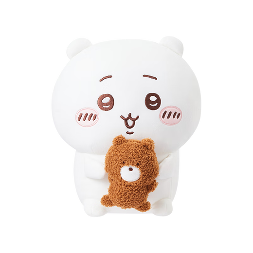 名创优品（MINISO）chiikawa吉伊道具款坐姿公仔毛绒玩偶儿童玩具娃娃抱枕生日礼物女