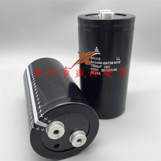 B43456-S9758-M12 400V7500UF 进口 变频器电解电容