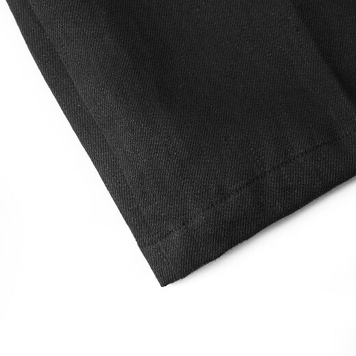 JNBY/Jiangnan Buyi 25 summer new casual pants loose hemp straight pants flexible and comfortable 5P4E13540 001/Black L