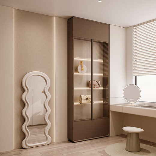 Quanyou (QUANU) Quanyou whole house customized wardrobe, bedroom wardrobe storage cabinet, living room TV cabinet, small apartment cloakroom storage cabinet 10880/10 (for specific plans, please contact customer service)