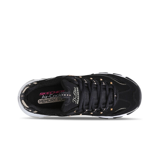 SKECHERS Damenschuhe dick gestärkter Schlangenabdruck Panda Schuhe Retro Trend Nietbad Dad Schuhe Sport Casual Schuhe 11979