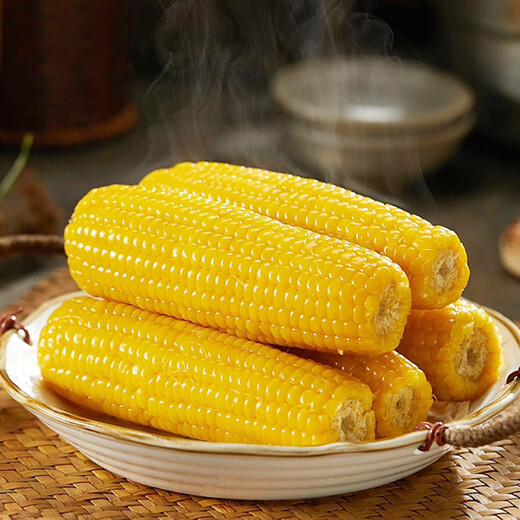 Jingxiansheng Northeastern Yellow Corn 260g*10 Cobs Vacuum Packaging Sticky Corn Sticky Corn Straight from the Source