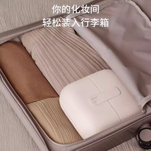 AMIRO bag mirror led lighted makeup mirror portable sun mirror portable makeup bag makeup mirror M3.0 magnetic mirror pink