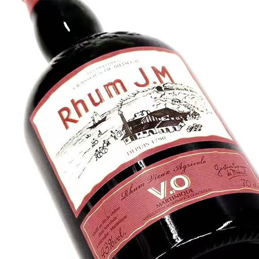 嘉冕（Rhum J.M）【原瓶进口】法国马提尼克岛农业朗姆酒洋酒调酒基酒 嘉冕法式VO朗姆 700mL