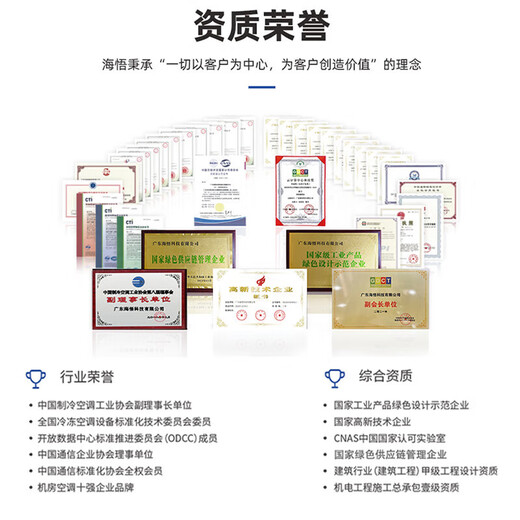 Haiwu CMA room-level dual-engine air-cooled precision air conditioner computer room air conditioner 30kW indoor unit dual system + outdoor unit