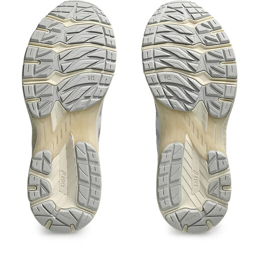 ASICS Chaussures pour hommes Gel-Terrain GTX automne et hiver Nouveau imperméabilisation d'usage antidérapant sans glissement extérieur chaussures de sport pour hommes riz gris-blanc 1203a457-100 37