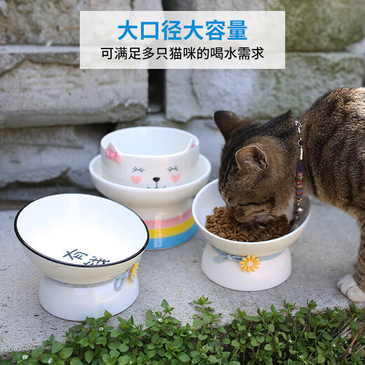 YouFan Meng Cat Bowl Ceramic Cer Bowl Bowl Food Food Food Bande