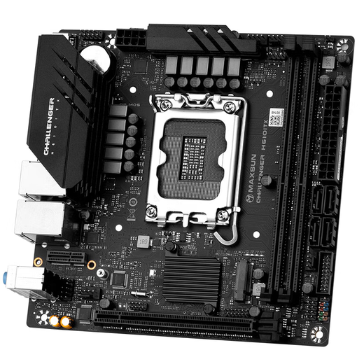 MINGXUAN (MAXSUN) 12/13 / 14th Generation Board U I3 12100F 13100F 14100F TABLETS DÉPARTÉS DU CPU MONDE Set Challenger H610itx Mini DDR4 13e génération i3-13100F Tablettes dispersées [trois ans d'assurance magasin]
