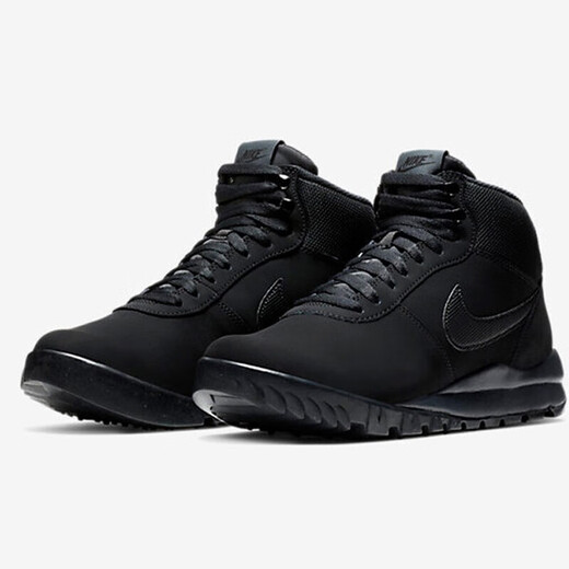 Nike (NIKE) casual shoes men's shoes summer sports shoes Hoodland Suede Martin boots outdoor high top shoes 654888-090 black 40.5