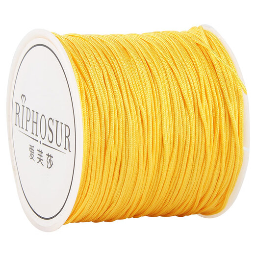 Aifsa A jade wire 1.0mm jewelry wire hand-woven rope diy material bracelet bracelet necklace rope accessories A jade wire/red/thick 1mm/about 30m