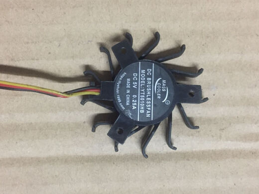 定制适用工控机风扇 YT5010HB YT501005MB LDH6010B 软路由POSITX YT501005MB 12V 款叶宽4.5