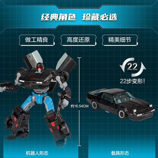 Transformers (Transformers) Kinder-Jungenspielzeugmodellmodellmodell spielen periphere Geschenk mit Co-Branded-Serie: Lieutenant F9653