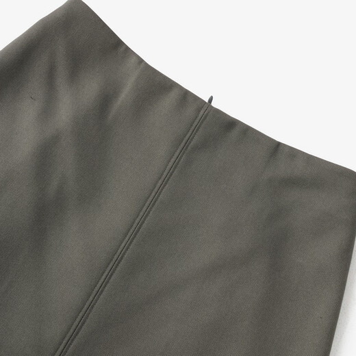 Mai Meng MM Mai Meng Shopping Mall's 23rd autumn and winter new style simple a-line long half suit skirt for women 5EA140881 dark army green M