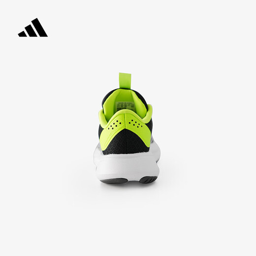 Chaussures de course adidas Adidas Chaussures de course pour garçons Boa Boa Mesh léger Shoes de course absorbant les chocs de choc JI1694 N ° 1 Noir / Metal Silver / Citan Bright Yellow 33 (1uk Foot Longueur 20cm)