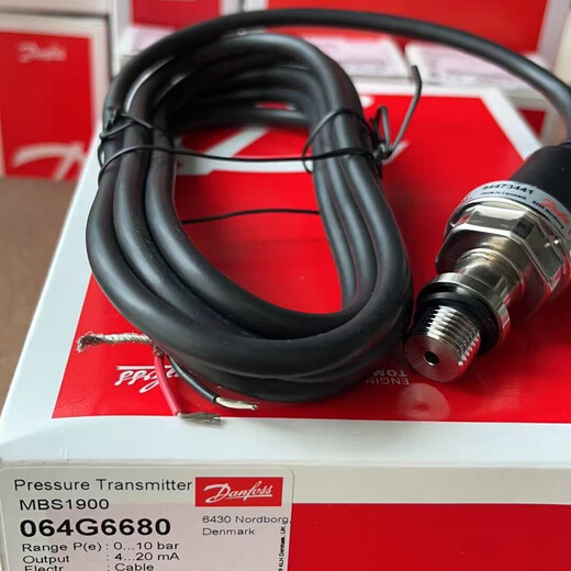丹佛斯丹佛斯MBS1900压力变送器064G6611/6630/6659/6680传感器DANFOSS 064G