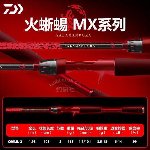 Daiwa Lure Grole Salamander 21/22 Рыбалка с стержней Длинной ручкой с прямой ручкой.