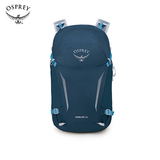 OSPREY Hacker 26L mountaineering bag, men and women hiking backpack, outdoor light travel bag, multi-functional backpack, blue