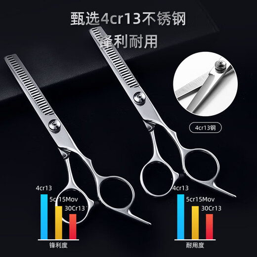Artis Rtics Haarschnitt Schere professionelle Friseursalons Haarschnitt dünne Schere Pony Zähne Schnitt Haar geschnittene Haare geschnittene Haar Salon Hausgebrauch Gebrauch