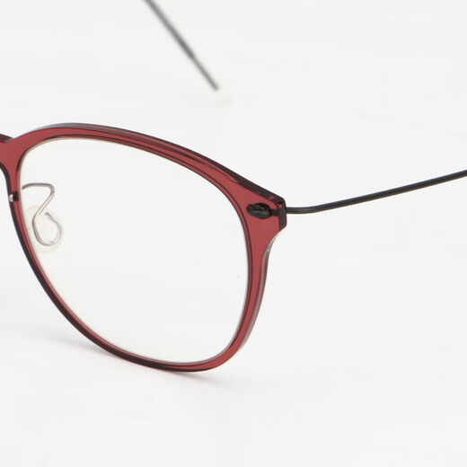 Cadre Lindberg Lindberg pour femmes Lin6506 Pure Titanium 6644 Ultra-Light Board 6647 Lunettes 6609 Sécédages Modèle 6506 Red C04 / U9 Taille 46140
