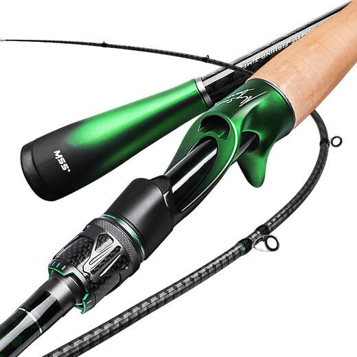 
Handing Fantasy Lure Rod Pole with Universal Rod Perch Super Fast Adjustment Carbon Lure Rod Single Rod Straight Handle Gun Handle Fishing Rod Throwing Rod 2.03 meters ML Super Fast Adjustment S682 Straight Handle