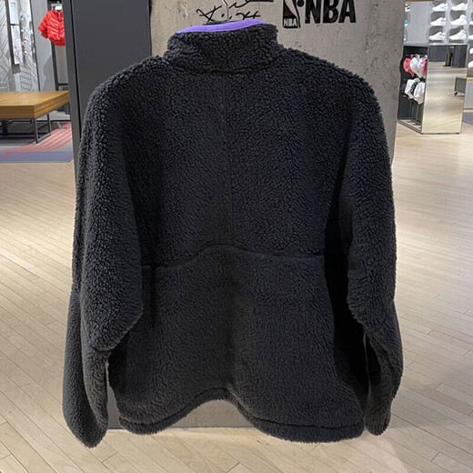 耐克（NIKE）官方卫衣外男装2025春季款新款运动服保暖摇粒绒半拉链套头衫夹克 DQ4881-010 L 175（建议130-150斤）