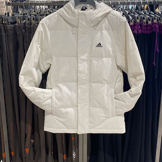 Adidas offizielle Website offizielle Down Jacke Herrenkleidung 24 Neue Winter Casual Windproof Fitness Training warme Kapuze -Jacke IZ4884 XL