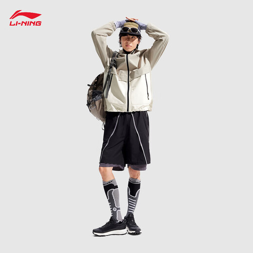 LIGNING Ladungsjacke Herren Frühlingsfitness bequeme Kordelkordelkordelwolke von Sportwind Breaker Afdu951