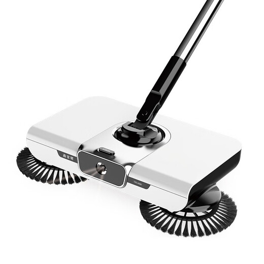 Xinbaolu Handpushing-Kehrmaschine Lazy Mop Sweeping Machine Multifunktionales Sweeping-Werkzeug für home verwenden Sie Lamprospless-Modell [Standard mit 1 Stück Stoff-Vitalität Orange]
