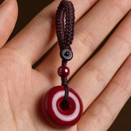 乐蕾迪 汽车钥匙扣挂件财源貔貅男女手机挂件链 平安扣-钥匙扣款