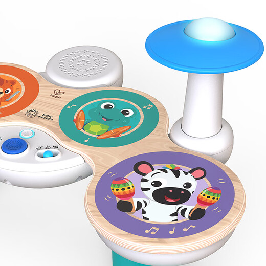 Hape Kindergartenunterricht AIDS Anfänger Jazz Drum Intelligent Mix Touch-Set Drum Kindergeschenk 800900