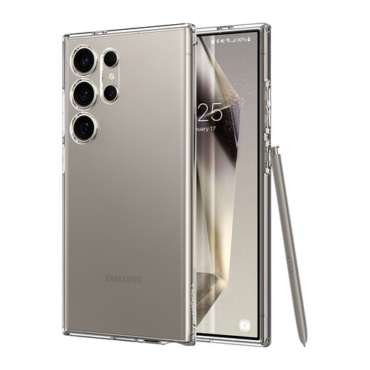 Spigen ist geeignet für Samsung S24 Ultra Mobilfunkkoffer Neues S25 Ultra transparenter Schutzhülle Full Deck