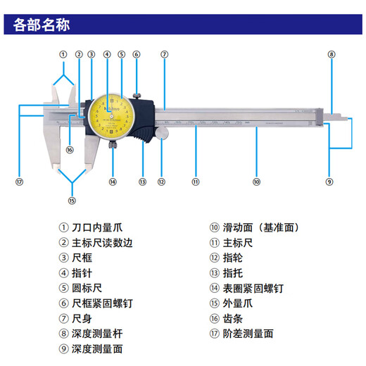 Next day delivery in Jiangsu, Zhejiang and Shanghai Mitutoyo caliper with watch High precision 0.01 0.02 Vernier caliper Original imported from Japan 505-733/0-200/0.01/ 0.03