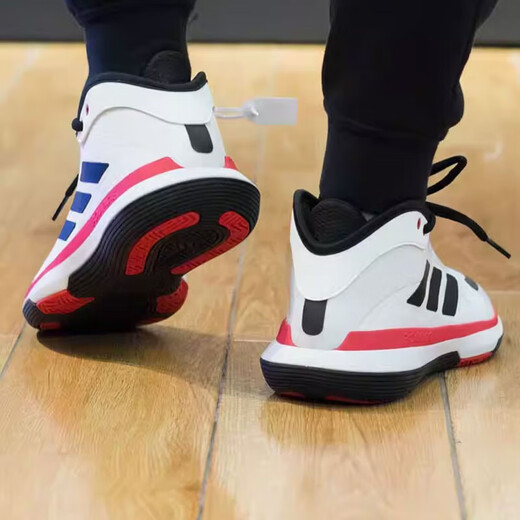 Adidas men's shoes summer new Bounce Legends cushioning practical training basketball shoes sports casual shoes IE9277 42