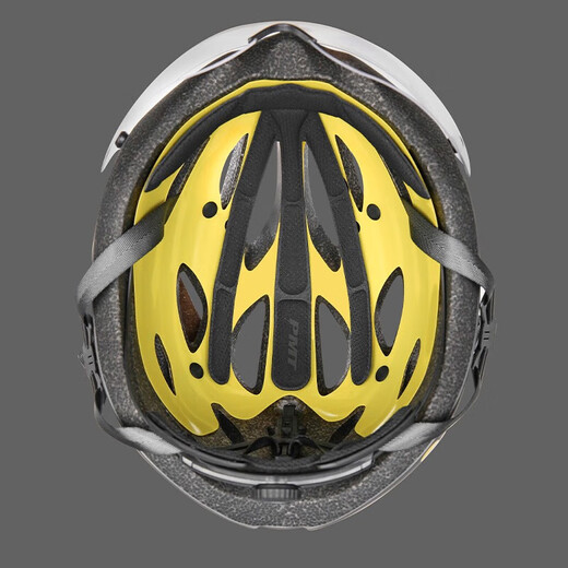 PMT Asian Version MIPS Anti-Collision-Brillen-Brillen Radsporthelm Pneumatische Harte Road Road Mountain Bike und Frauen Ausrüstung PMTK-15 MIPS+ Farbwechselbrillen-Montieren-Weiß-M-Code (geeignet für Kopfumfang 54-57cm)