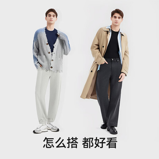 Carsonland Herbstkleidung und Herbsthose Männer Baumwolle Lycra Slim Männer Wärme Unterwäsche Anzug rund Hals Baumwollpullover Hosen Basis Thermalhose Männer 683 große rote Single -Kleidung l