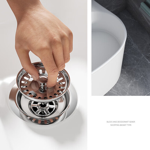 Duradia balcony mop pool ceramic mop pool wash floor mop pool trough bathroom floor-standing household high-foot mop basin YD-146 (46*32*40)