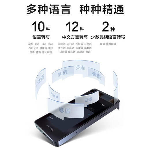 IFLYTEK Smart Recording Pen SR502T Spark Edition 32G+10G Cloud Storage Recording Noise Reduction Real-time Online and Offline Transfer SR901+64G Touch Screen