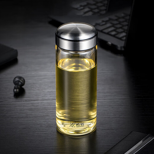 Cup de verre unique Sino Cup de grande capacité pour hommes de grande capacité Simple Outdoor Portable Filtre Commercial Coupe transparente Coupe pour l'auto-utilisation XN-6193-280ML