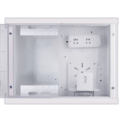 Yue Changsheng weak current box multimedia hub box concealed extra large fiber optic home information box network wiring distribution box 400 small 300*200*100 (ordinary row plug)