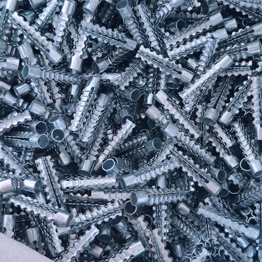 OEMG metal iron expansion tube replaces plastic rubber plug sawtooth iron expansion plug mmmm expansion screw self-tapping iron expansion single tube M6*30 (50 pieces) trial