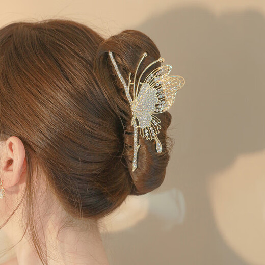 缔晶发夹后脑勺2025新款高端发卡头饰抓夹女生日礼物女生送女友鲨鱼夹 TD230一见钟情发夹套装-高档礼盒