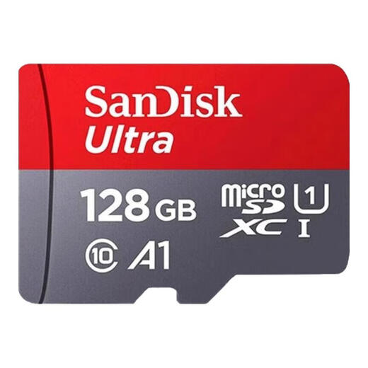 SanDisk TF (MicroSD) memory card A1 U1 C10 Supreme high-speed mobile version memory card Reading speed 140MB/s Mobile tablet game console memory card 128GB (140MB/S) domestic authentic standard version