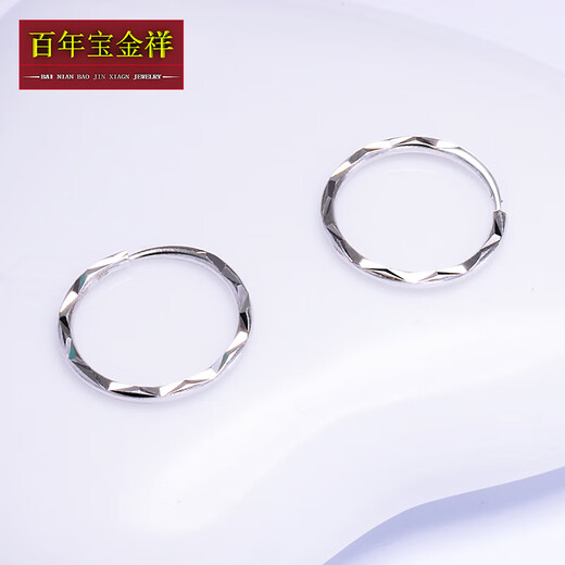 Centenary Bao Jinxiang PT950 platinum earrings for women, romantic car flowers, platinum genuine jewelry earrings, earrings, earrings, gift for girlfriend, platinum corner earrings (weighing about 0.95-1.1 grams)