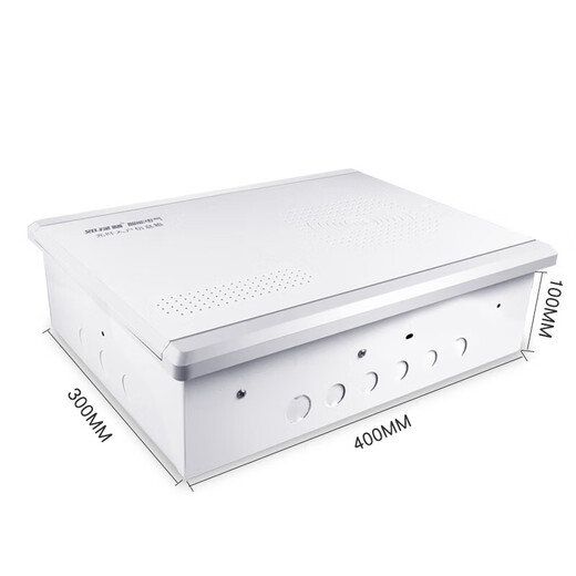 Yue Changsheng weak current box multimedia hub box concealed extra large fiber optic home information box network wiring distribution box 400 small 300*200*100 (ordinary row plug)