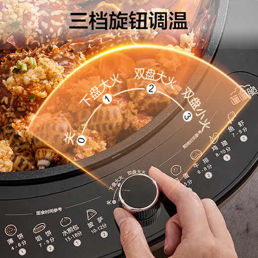 Le moule à cuisson électrique supor peut être détachable et laver le stand à gâteau électrique pour le ménage de la machine à petit-déjeuner chauffant à double face pancake de boulangerie de boulangerie de boulangerie