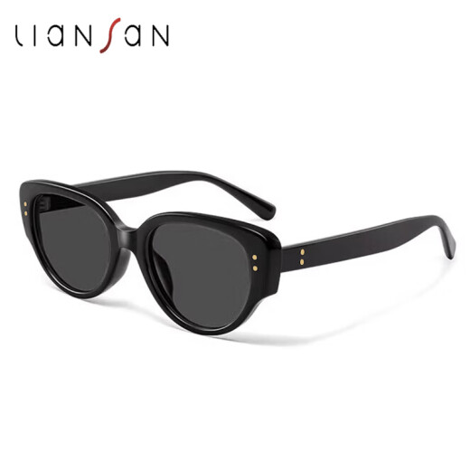 
Fall in love with sunglasses retro cat eye GM sunglasses men and women small frame big face round face UV anti-ultraviolet driving glasses