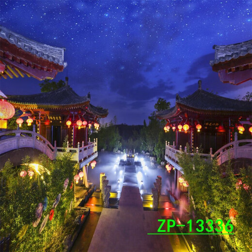 
Internet celebrity live background cloth 3D three-dimensional landscape painting movable high-definition live room outdoor interior background wall ZP-13556 2.5 meters wide - 2.5 meters high (hook type)